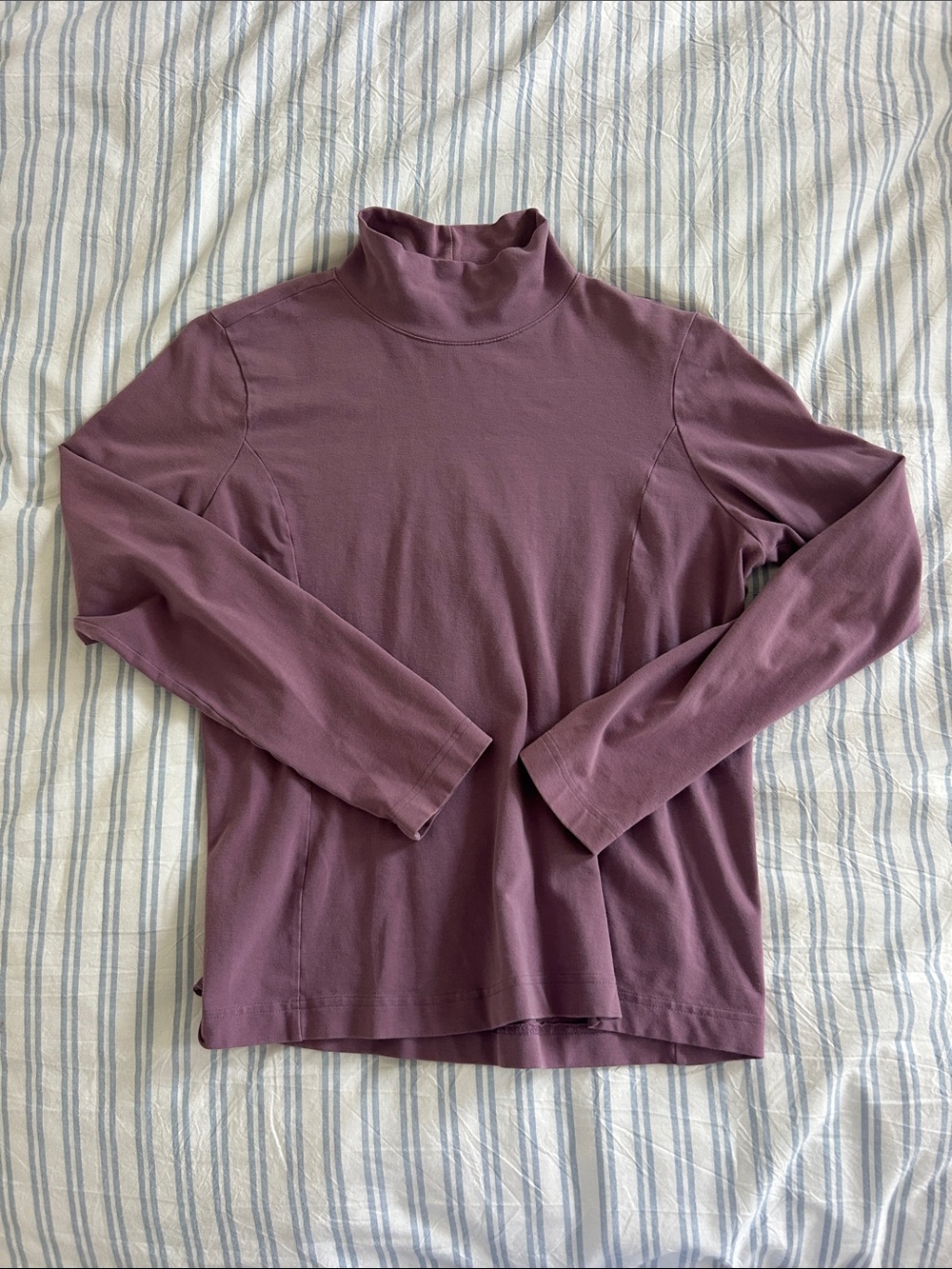 Eddie Bauer Mockneck Long Sleeve Shirt